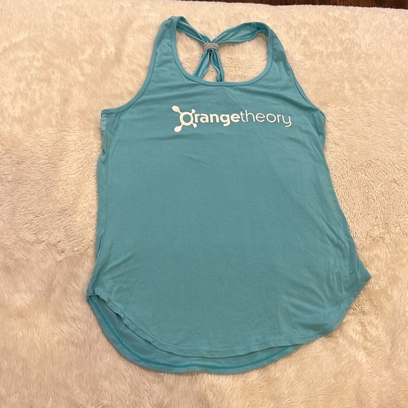 2 Orangetheory Fitness tank top blue gray small - Picture 8 of 12